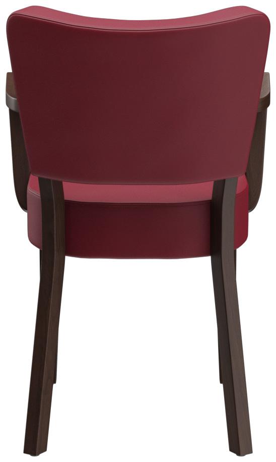 Abbildung Chaise à accoudoirs Damara Rückansicht