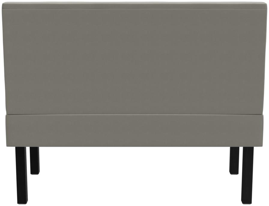 Abbildung Right-hand end element 120cm Ripple Rückansicht