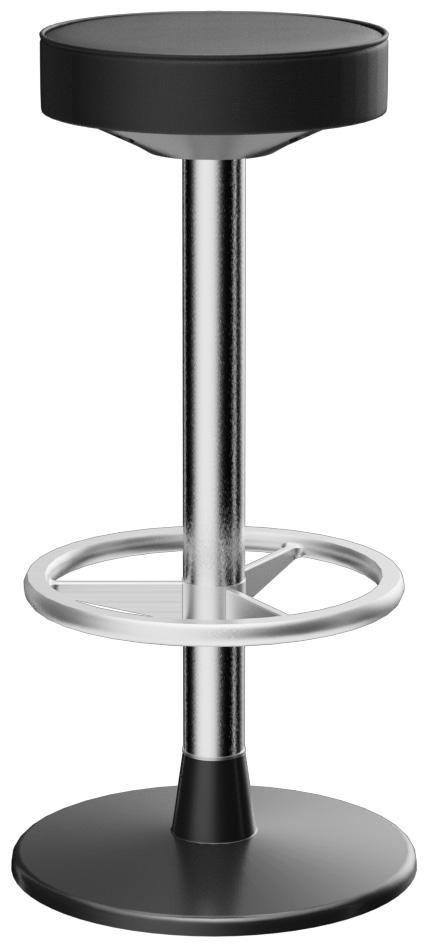 Abbildung bar stool Modular S Seitenansicht