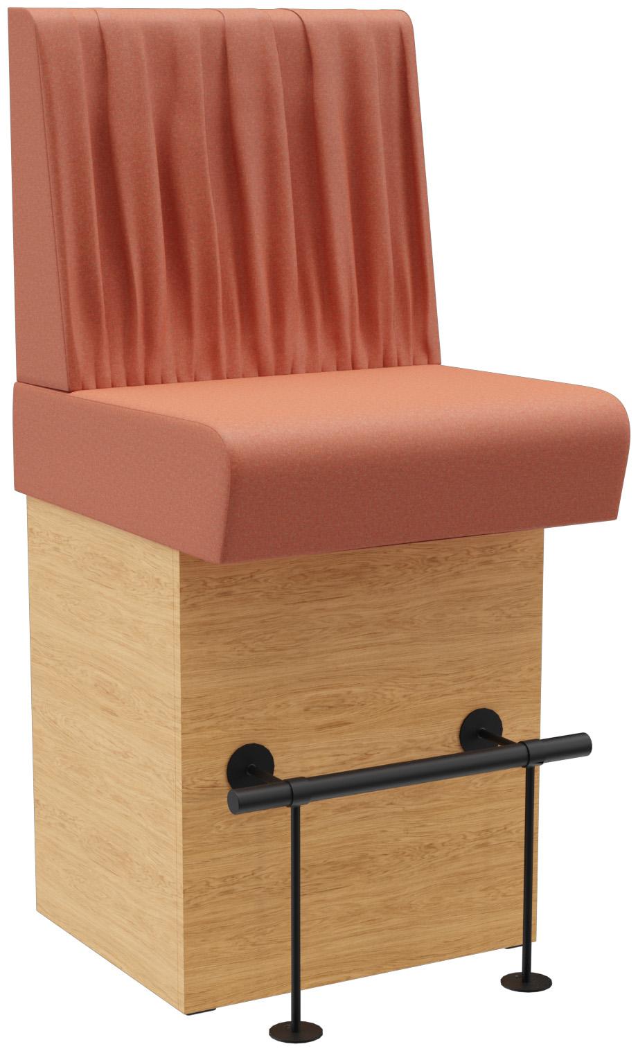 Afsluitingselement rechts 60cm Drapelle