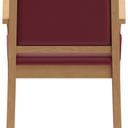 Abbildung Chaise à accoudoirs Liah Rückansicht