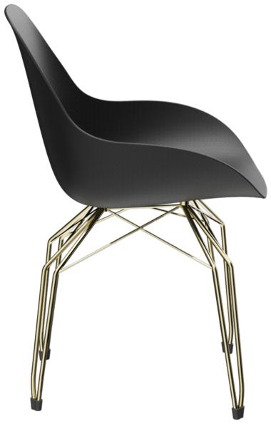 Abbildung chaise Dimple Seitenansicht