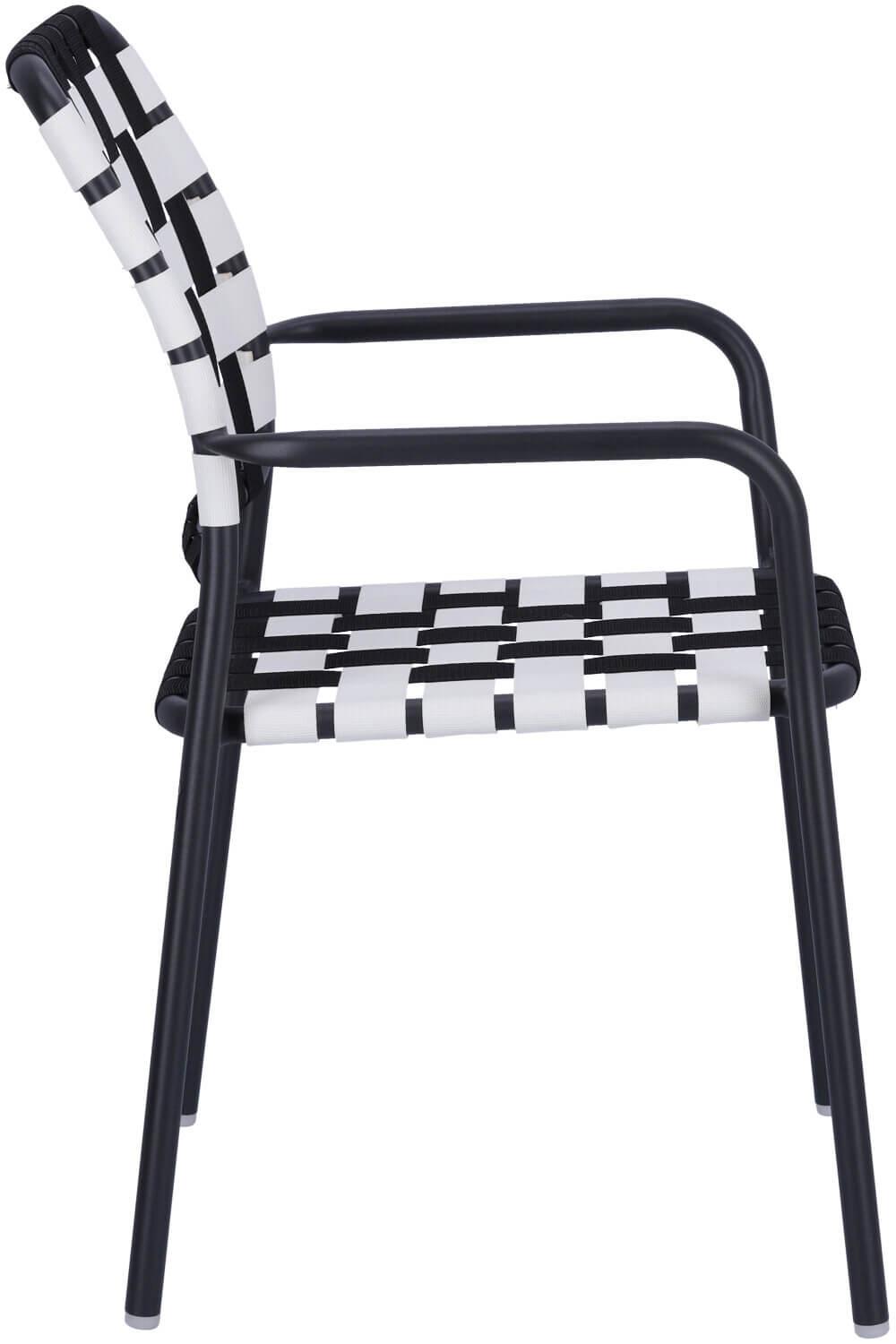 Abbildung Chaise à accoudoirs Brigo Seitenansicht