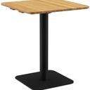 Abbildung lounge-high table Kerst Slim Schrägansicht