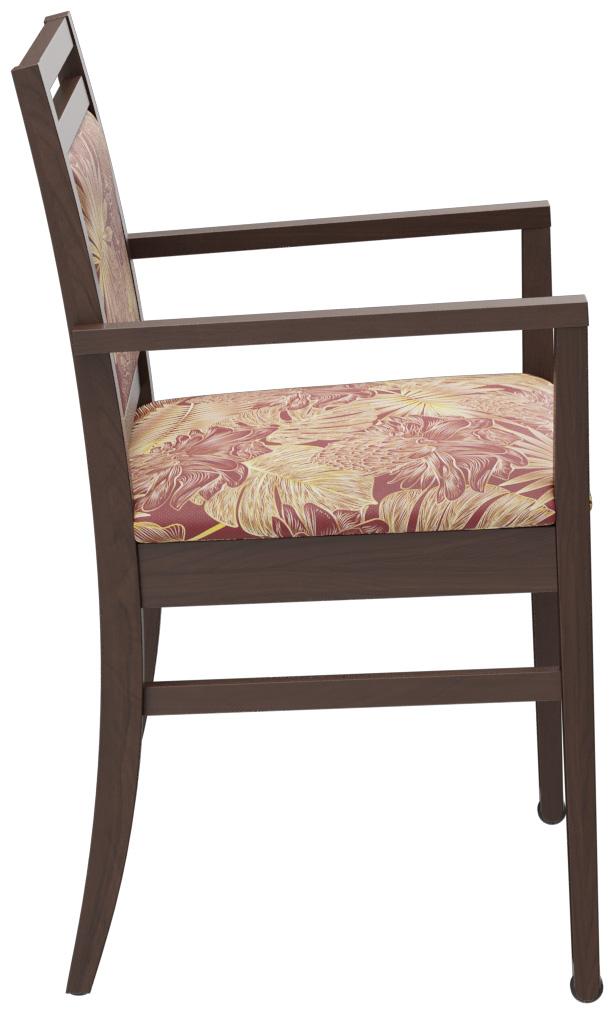 Abbildung Chaise à accoudoirs Liah Seitenansicht