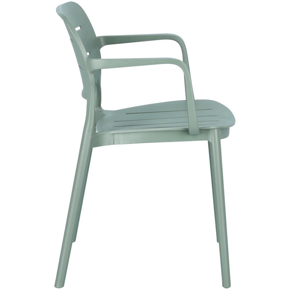 Abbildung Chaise à accoudoirs Elira Seitenansicht