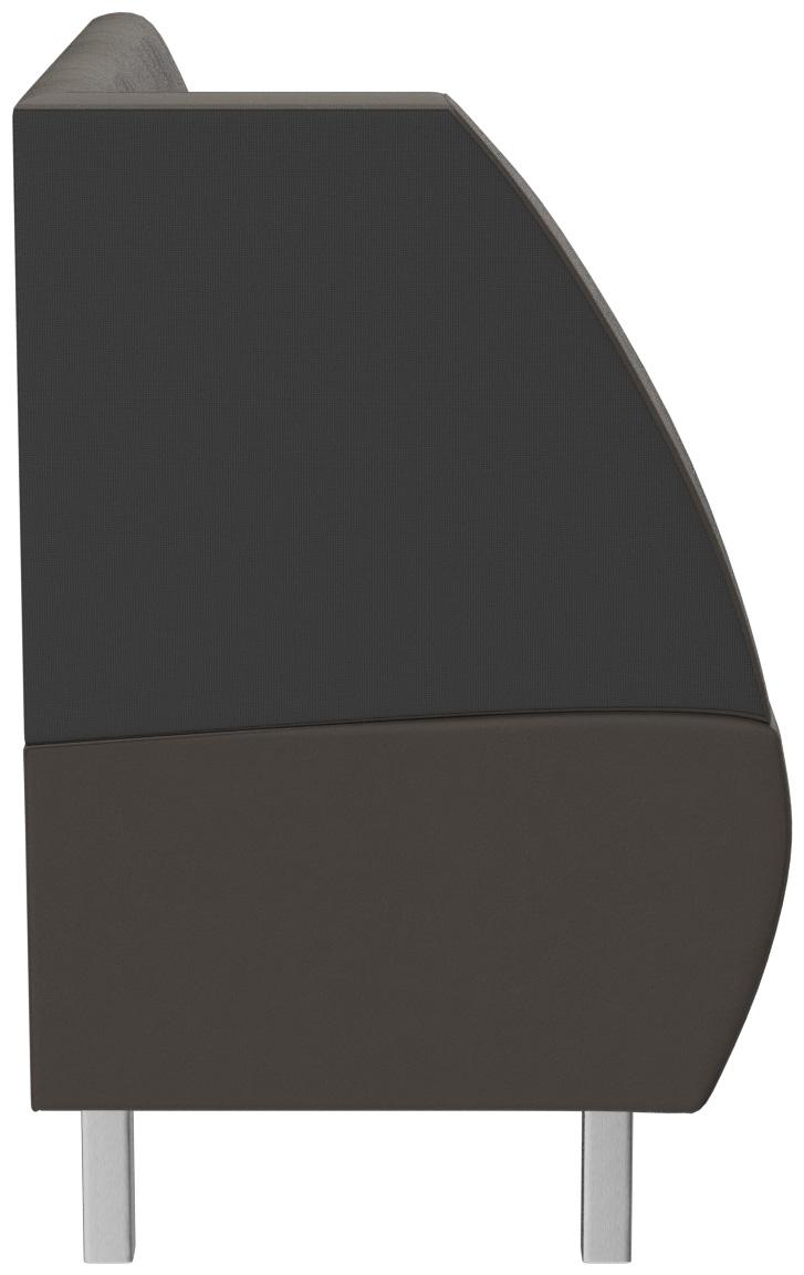 Abbildung Abschlusselement links D-Line Seitenansicht