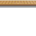 Abbildung Esstisch Tivon Rückansicht