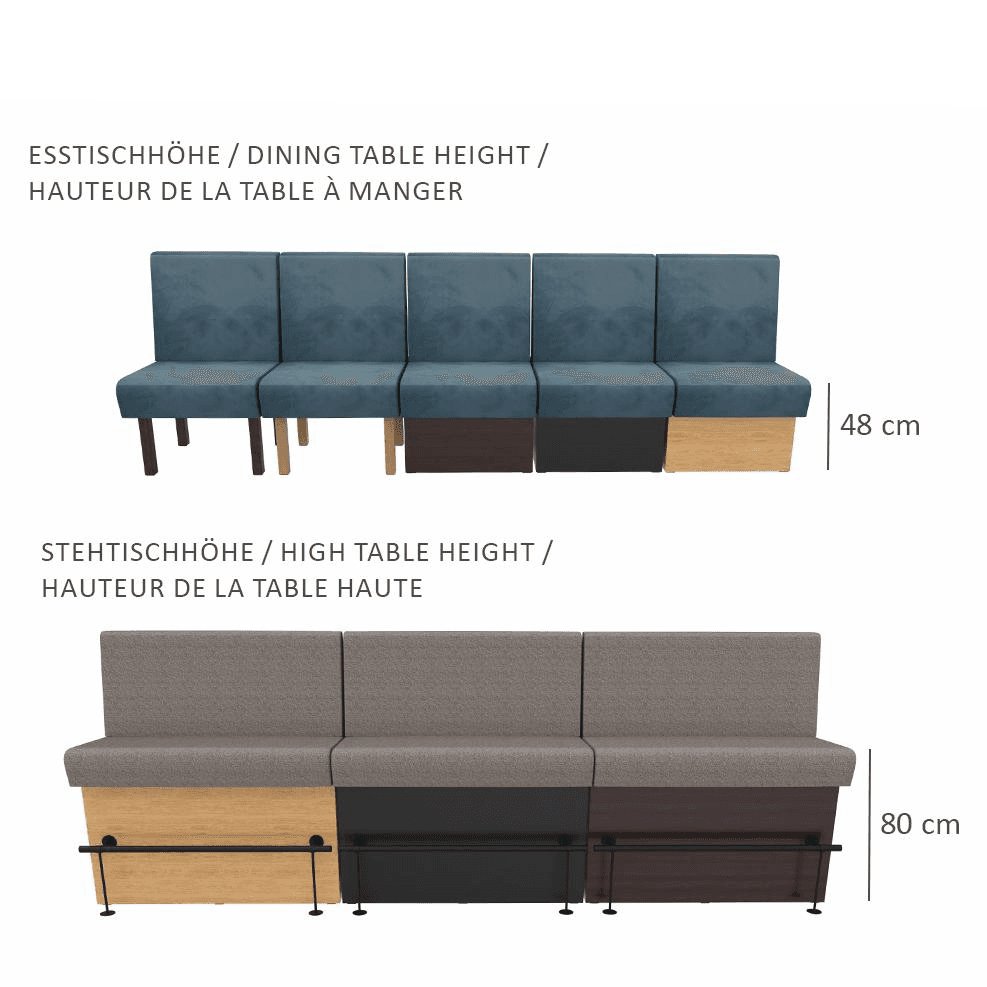 Abbildung Single element 120 cm Anett