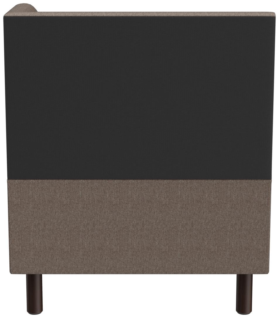 Abbildung Abschlusselement rechts D-Line Rückansicht