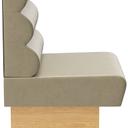 Abbildung Abschlusselement links 60cm Ripple Seitenansicht