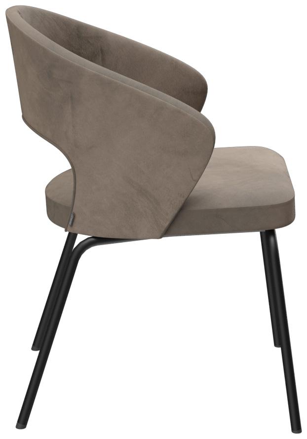 Abbildung Armlehnstuhl Nilla Seitenansicht