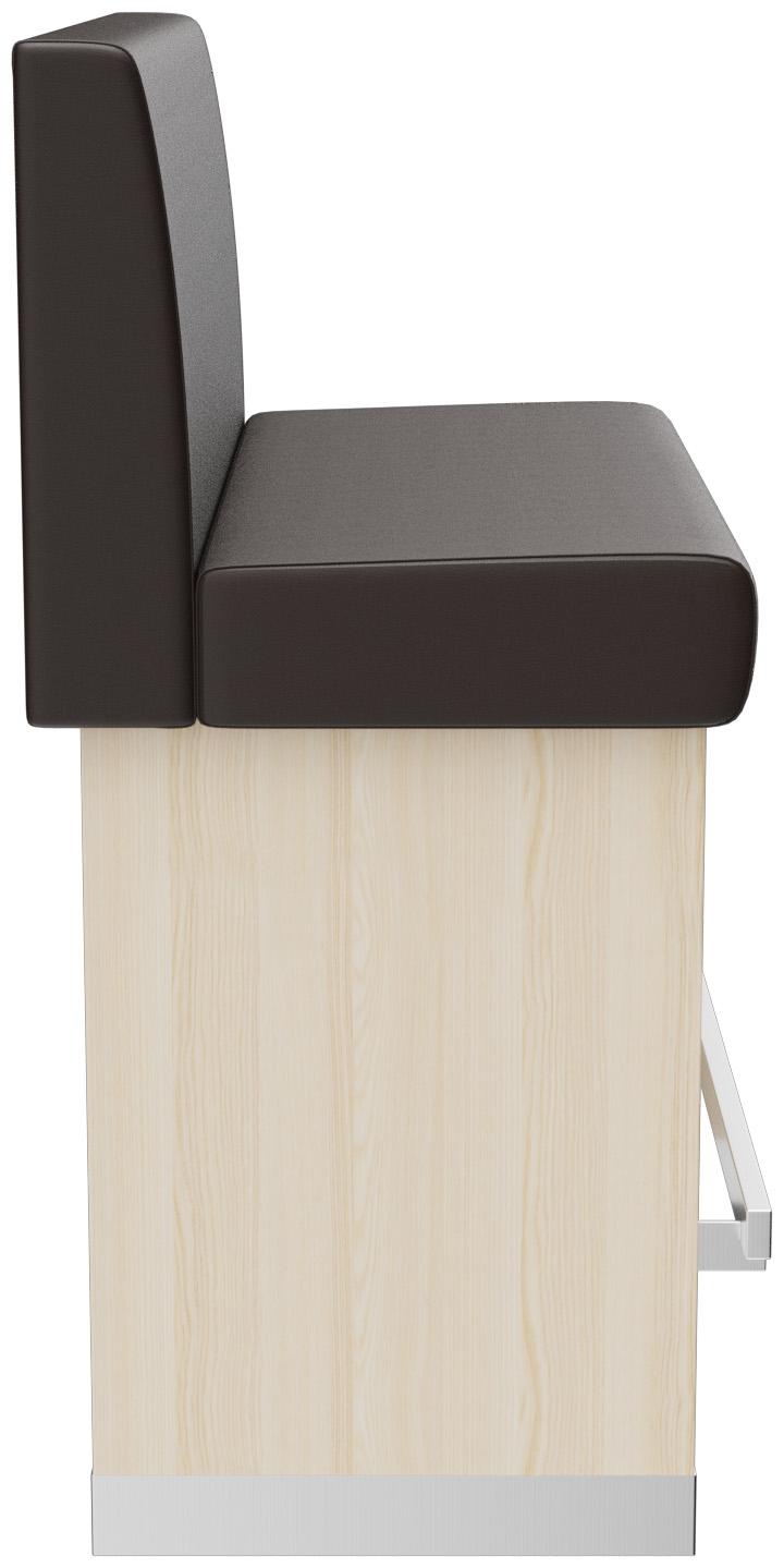 Abbildung Einzel-/Grundelement 100 cm H-Line Seitenansicht