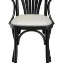 Abbildung Chaise à accoudoirs Greta Vorderansicht