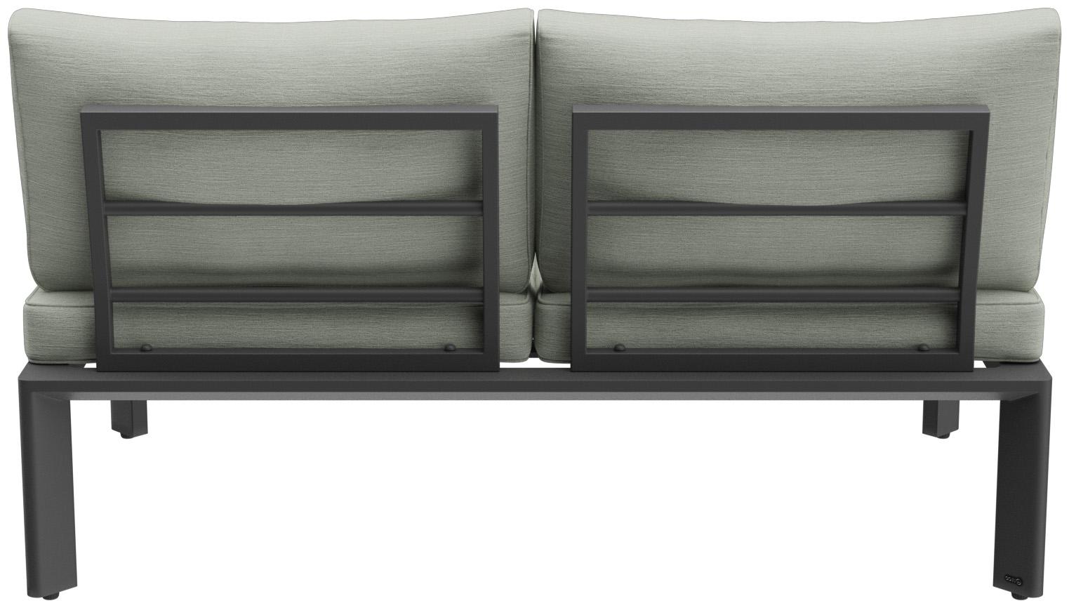 Abbildung 2-Sitzer-Element Lorcan Rückansicht