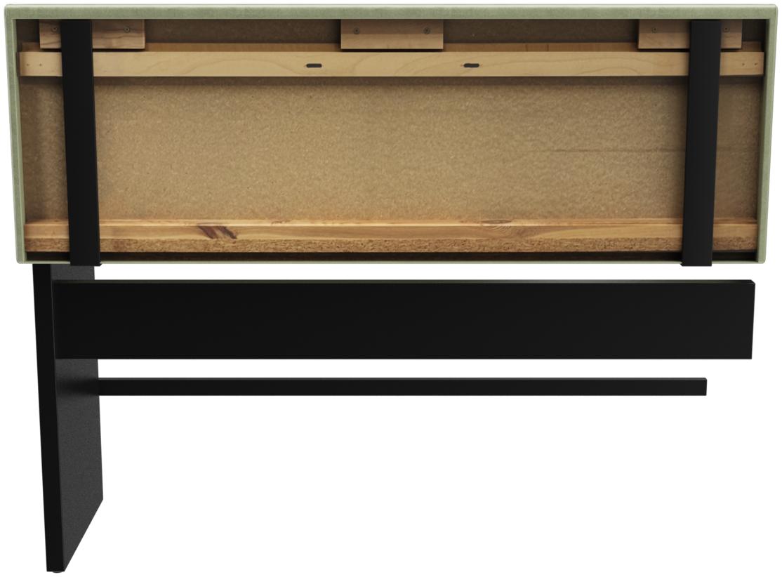 Abbildung Extension/end element 150 cm H-Line Rückansicht