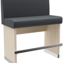 Abbildung Einzel-/Grundelement 100 cm H-Line Schrägansicht