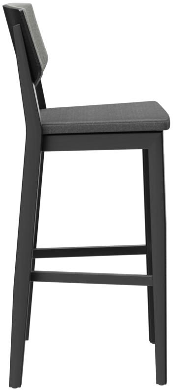 Abbildung bar stool Quorum C Seitenansicht