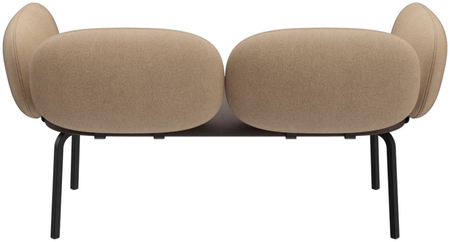 Abbildung 2-seater element Liberty Rückansicht