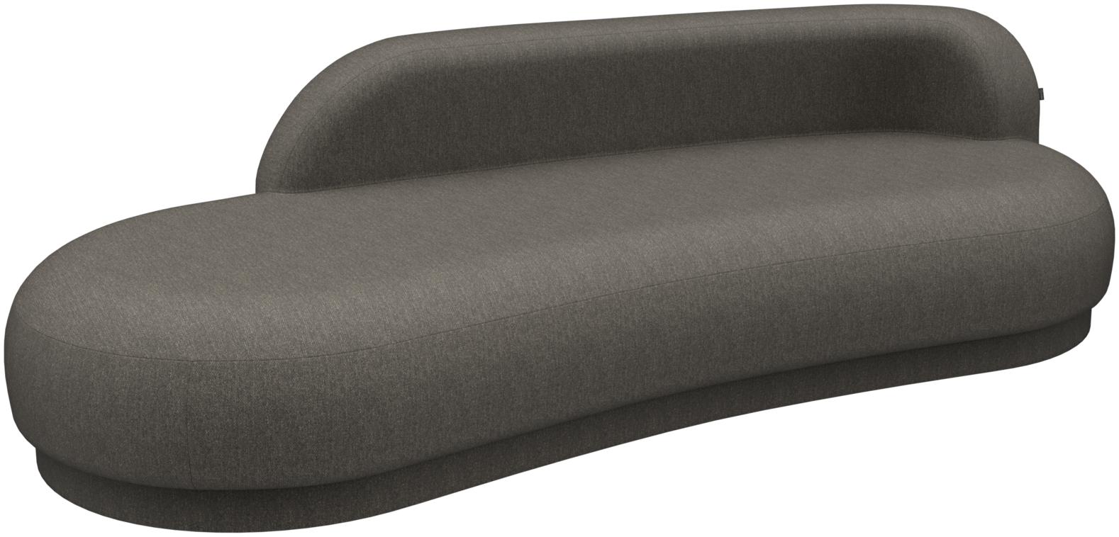Loungesofa rechts Nuvia