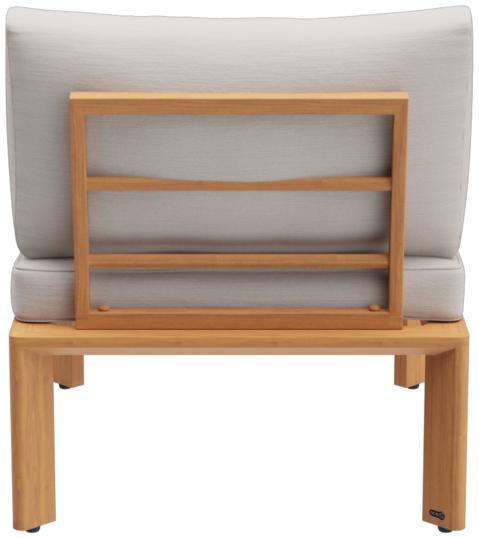Abbildung 1-seater element Lorcan Rückansicht
