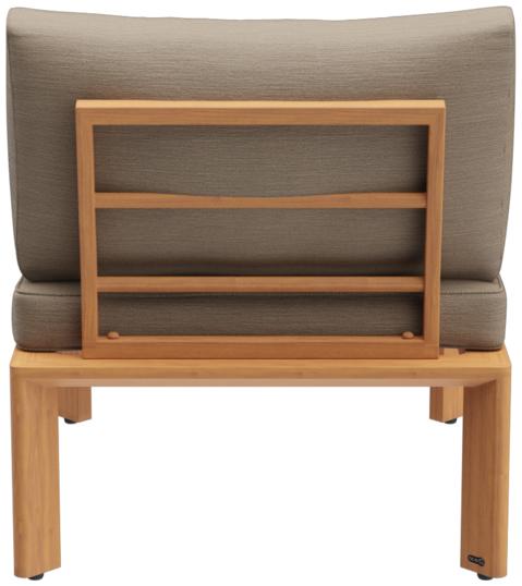 Abbildung 1-seater element Lorcan Rückansicht