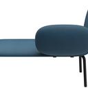 Abbildung Left-hand facing chaise longue Liberty Rückansicht