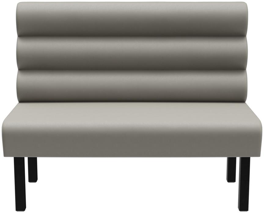 Abbildung Left-hand end element 120 cm Ripple Vorderansicht