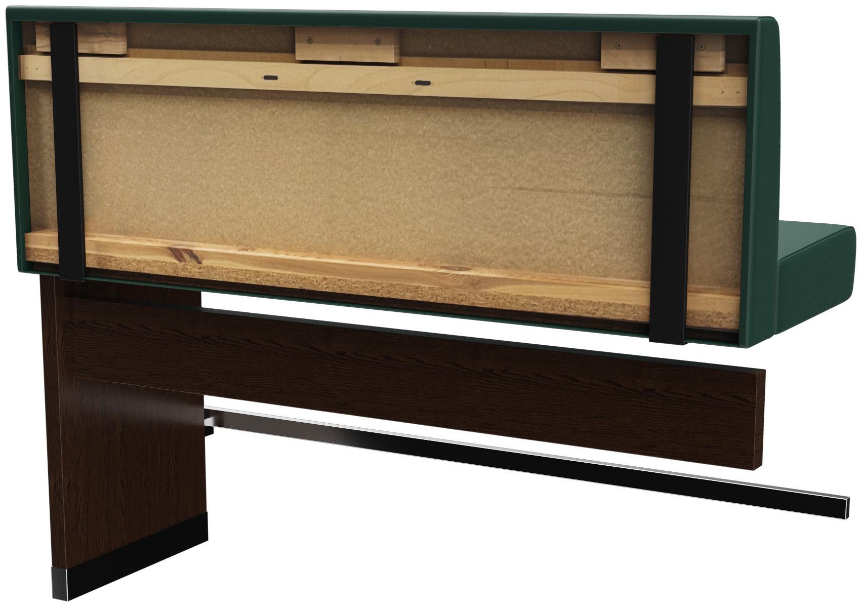 Abbildung Anbau-/Abschlusselement 150 cm H-Line Schrägansicht