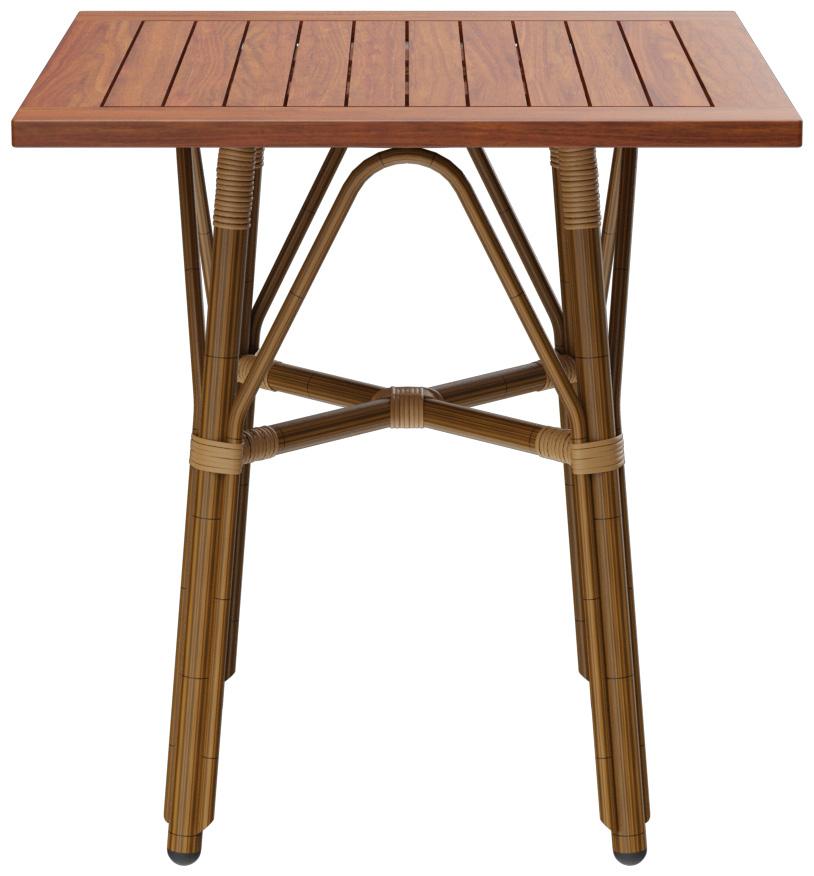 Abbildung Table à manger Marysol Seitenansicht