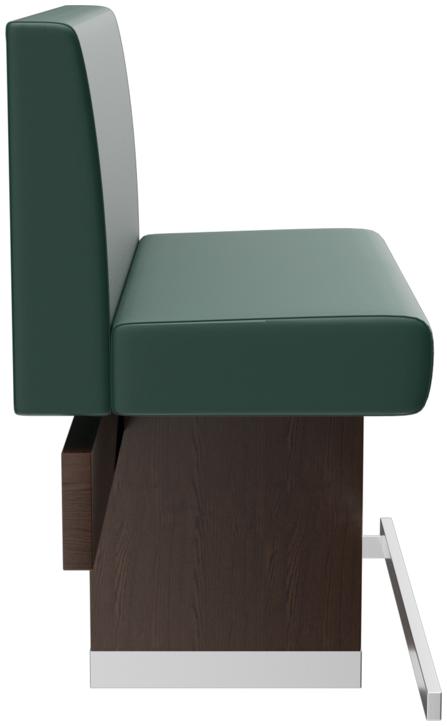 Abbildung Extension/End element 100 cm H-Line Seitenansicht