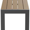 Abbildung 3-seater bench Risa Seitenansicht