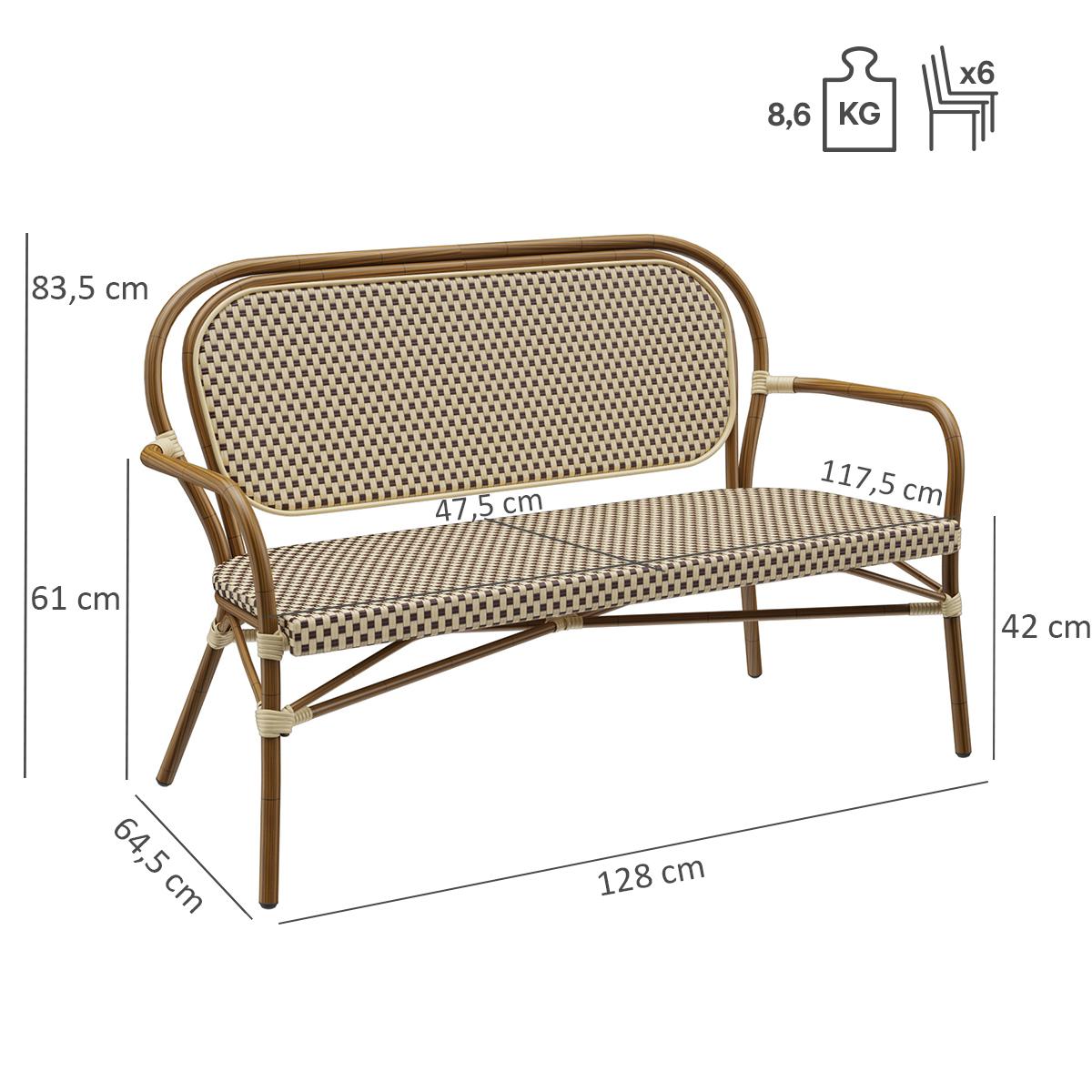 Abbildung 2-seater lounge Marco