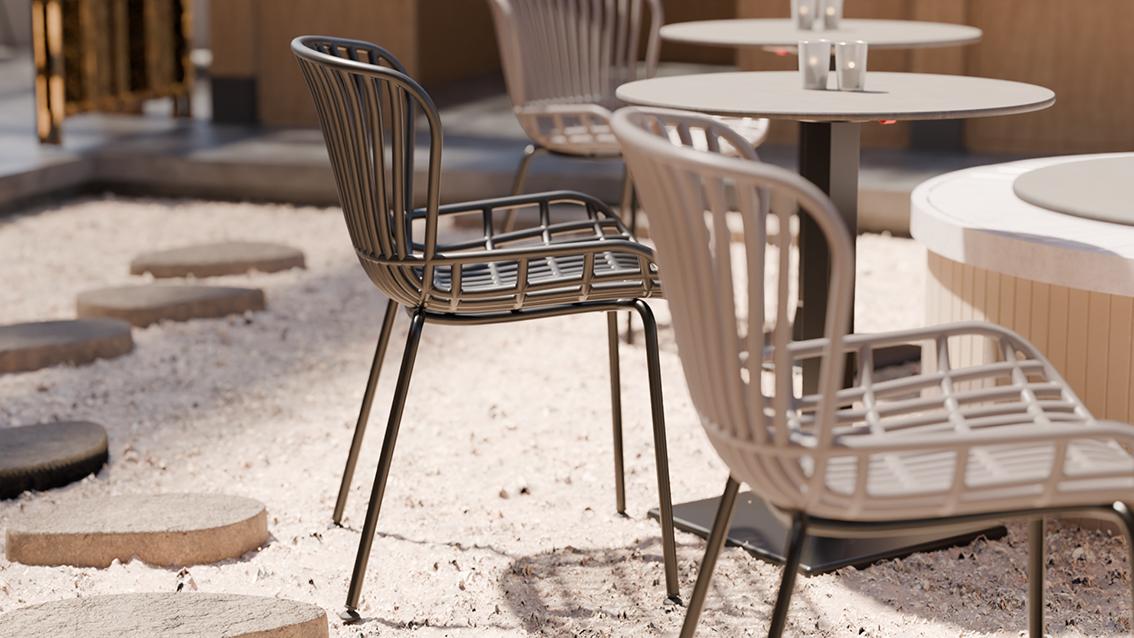 Abbildung Tabouret de bar Eskan Ambiente