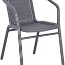 Abbildung Chaise à accoudoirs Enriko Schrägansicht