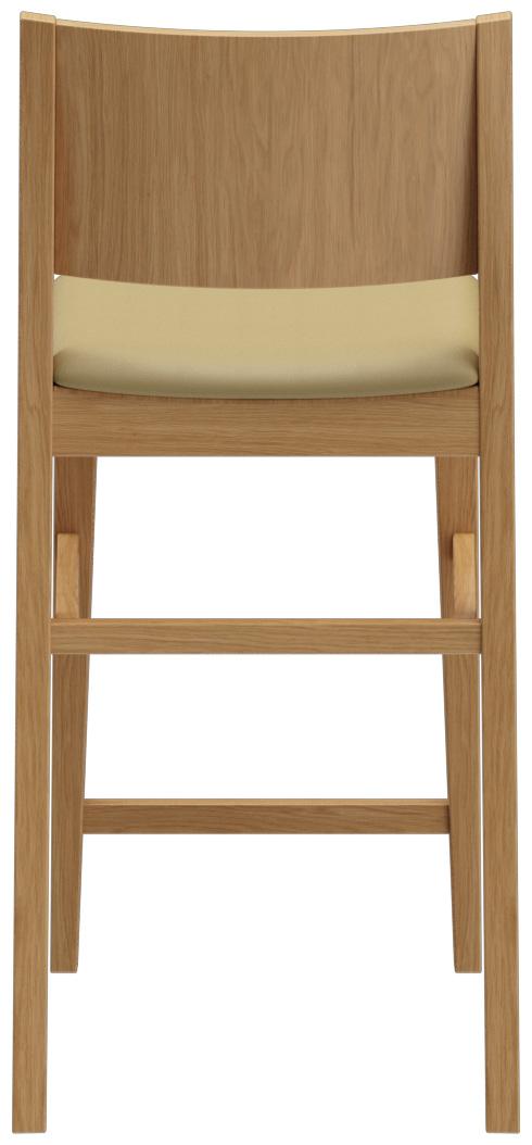 Abbildung halfhoge kruk Quin Rückansicht