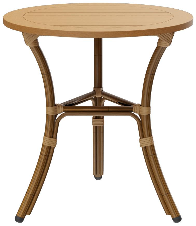 Abbildung Table à manger Marysol Seitenansicht