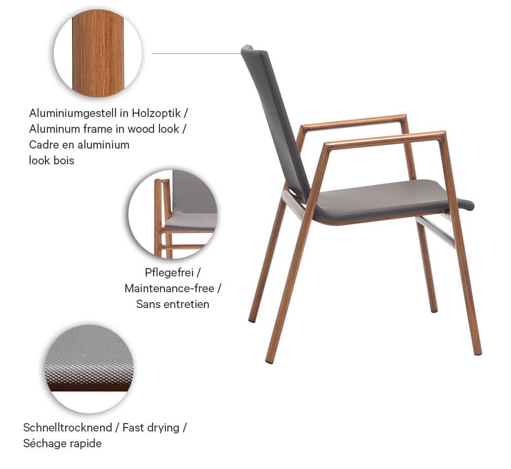 Abbildung arm chair Tinna
