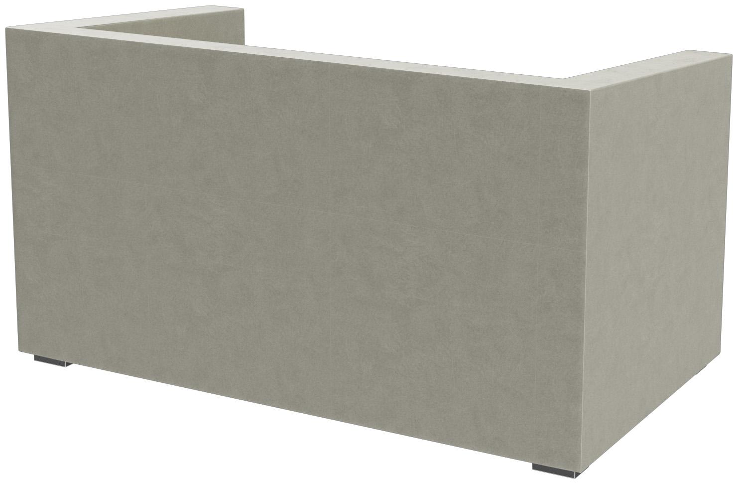 Abbildung 2-Sitzer-Element Charly Schrägansicht