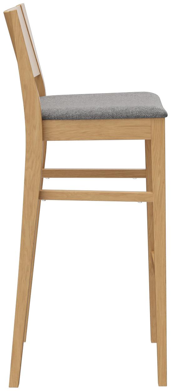 Abbildung Barhocker Quin Seitenansicht