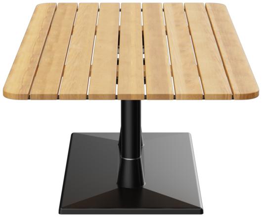 Abbildung tavolino da salotto Modular T Seitenansicht