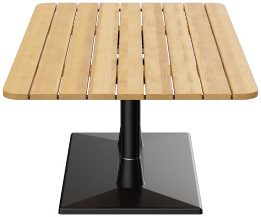 Abbildung coffee table Modular T Seitenansicht