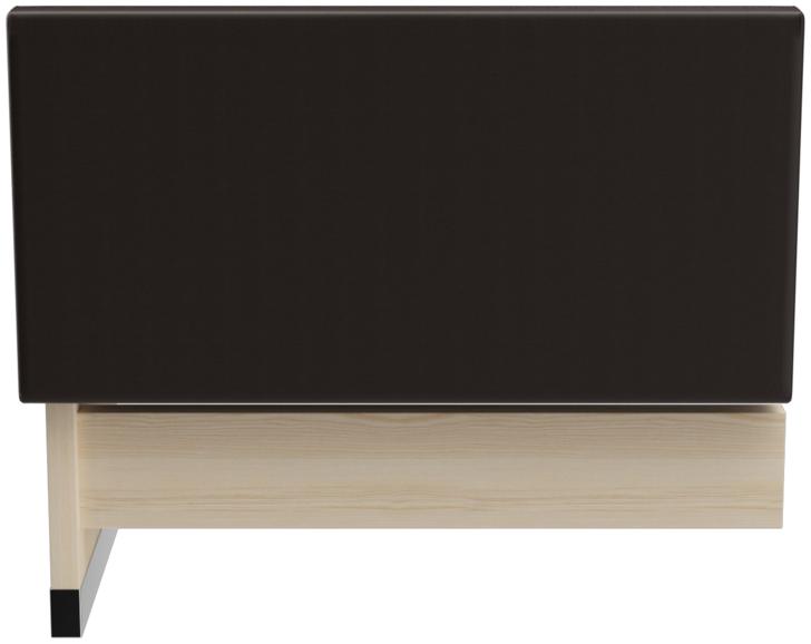 Abbildung Extension/End element 100 cm H-Line Rückansicht