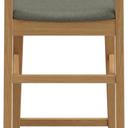 Abbildung halbhoher Hocker Quin Rückansicht