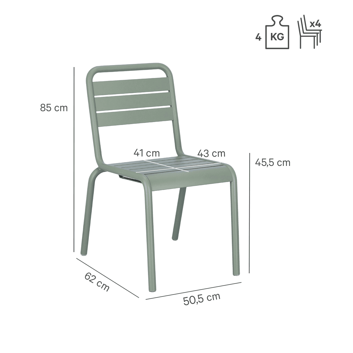 Abbildung chaise Heco