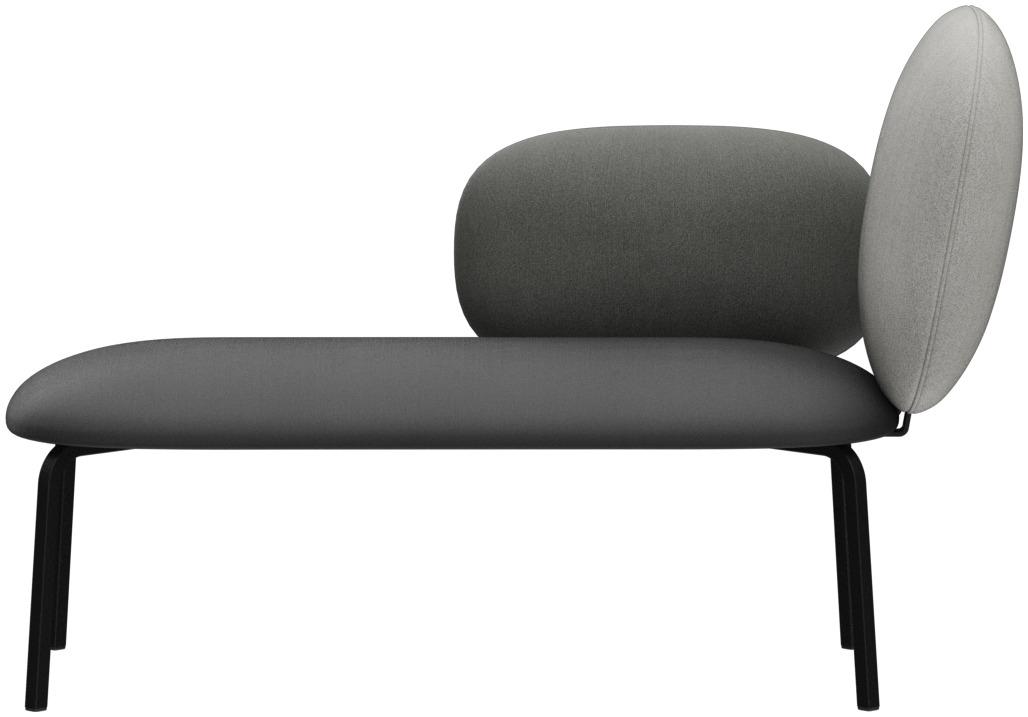 Abbildung Right-hand chaise longue Liberty Vorderansicht