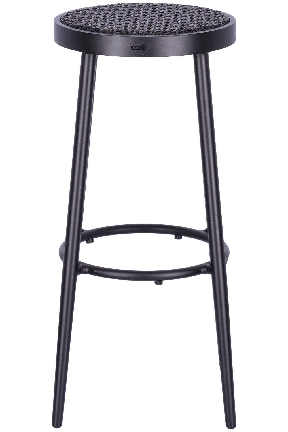 Abbildung Tabouret de bar Madalina Rückansicht