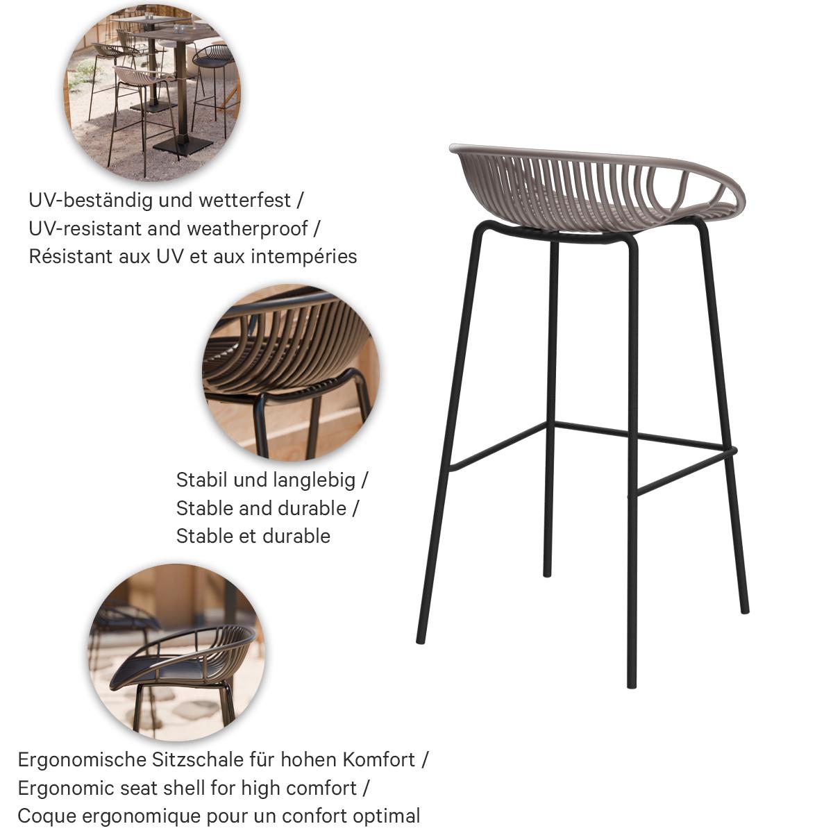 Abbildung Tabouret de bar Eskan