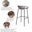 Abbildung Tabouret de bar Eskan