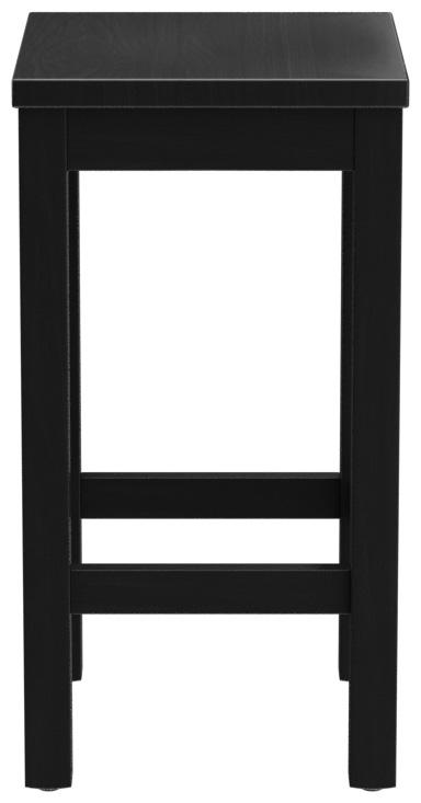 Abbildung halbhoher Hocker Delu Rückansicht